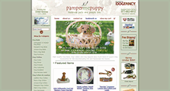 Desktop Screenshot of pampermepuppy.com